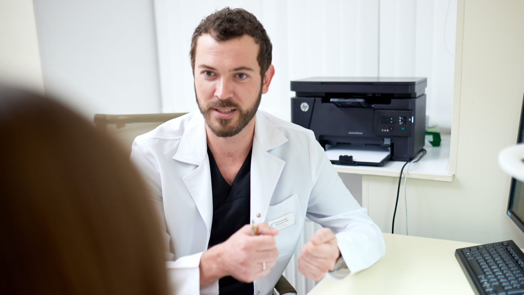 Семиголовский С.Н. Приём флеболога